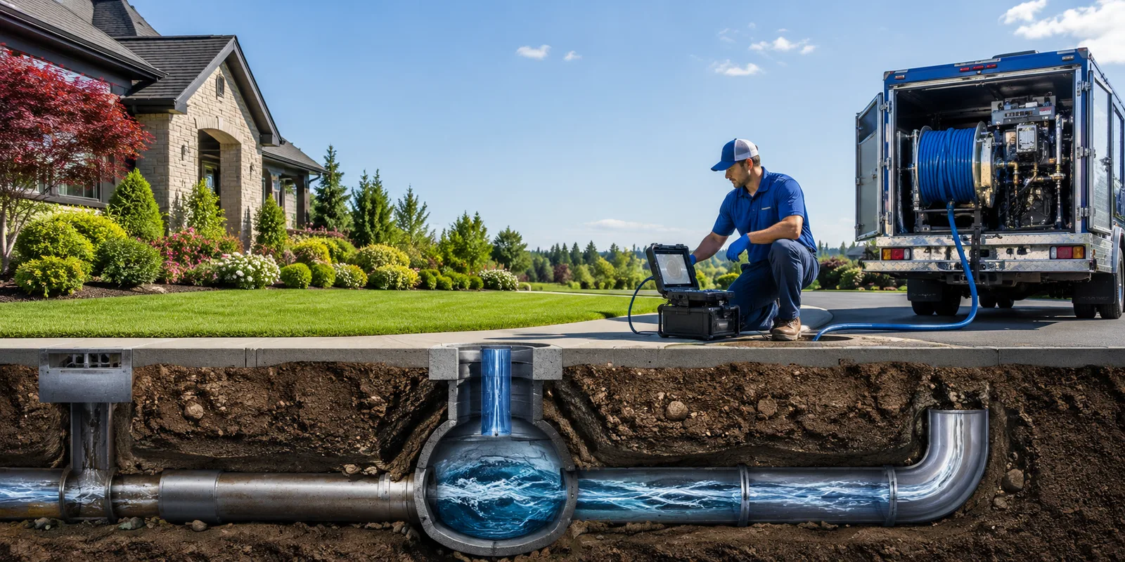 Drainage restoration information for Brighton, IL